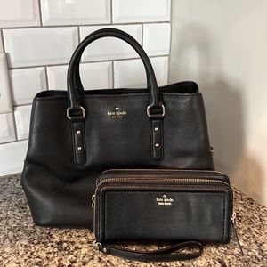 Kate Spade purse and wristlet
